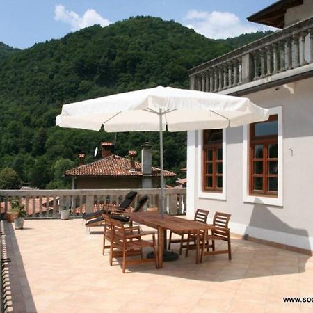 Ferienwohnung Stylish Penthouse With Large Terrace Most na Soči Exterior foto